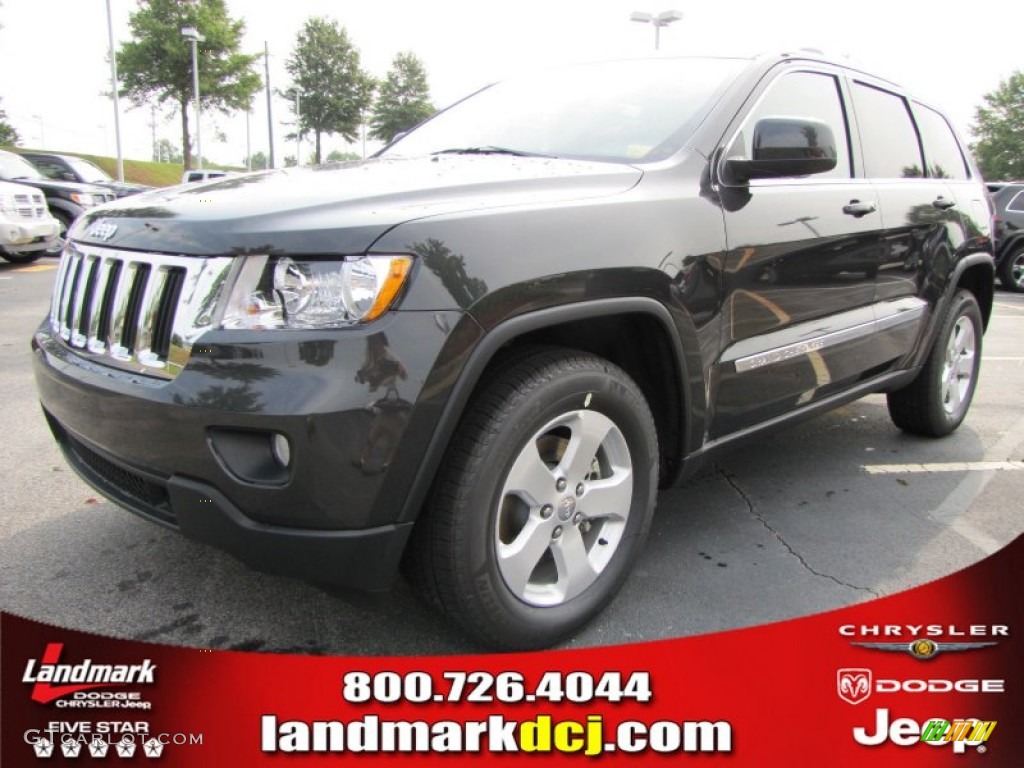 2011 Grand Cherokee Laredo X Package - Dark Charcoal Pearl / Black photo #1