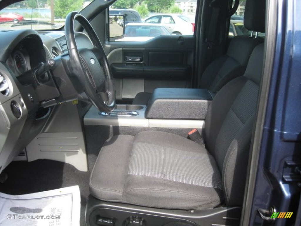 2004 F150 FX4 SuperCrew 4x4 - True Blue Metallic / Black/Medium Flint photo #2