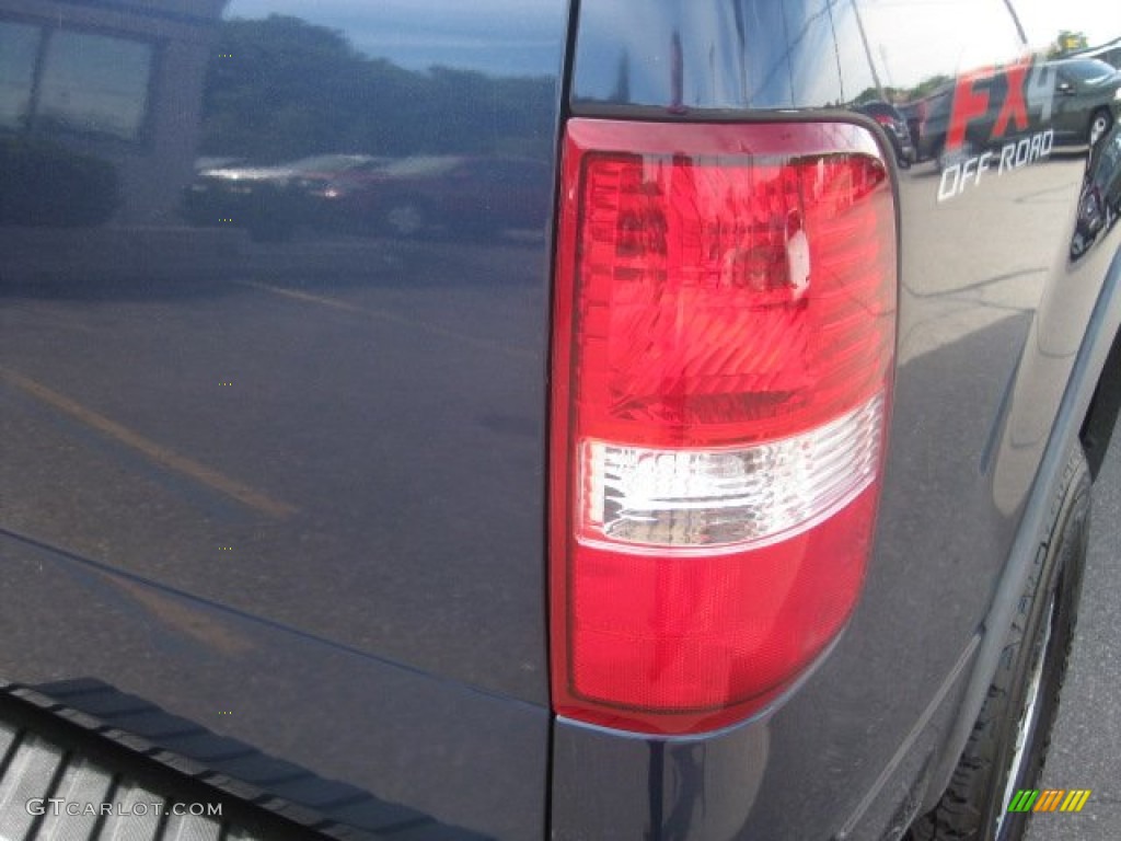 2004 F150 FX4 SuperCrew 4x4 - True Blue Metallic / Black/Medium Flint photo #16