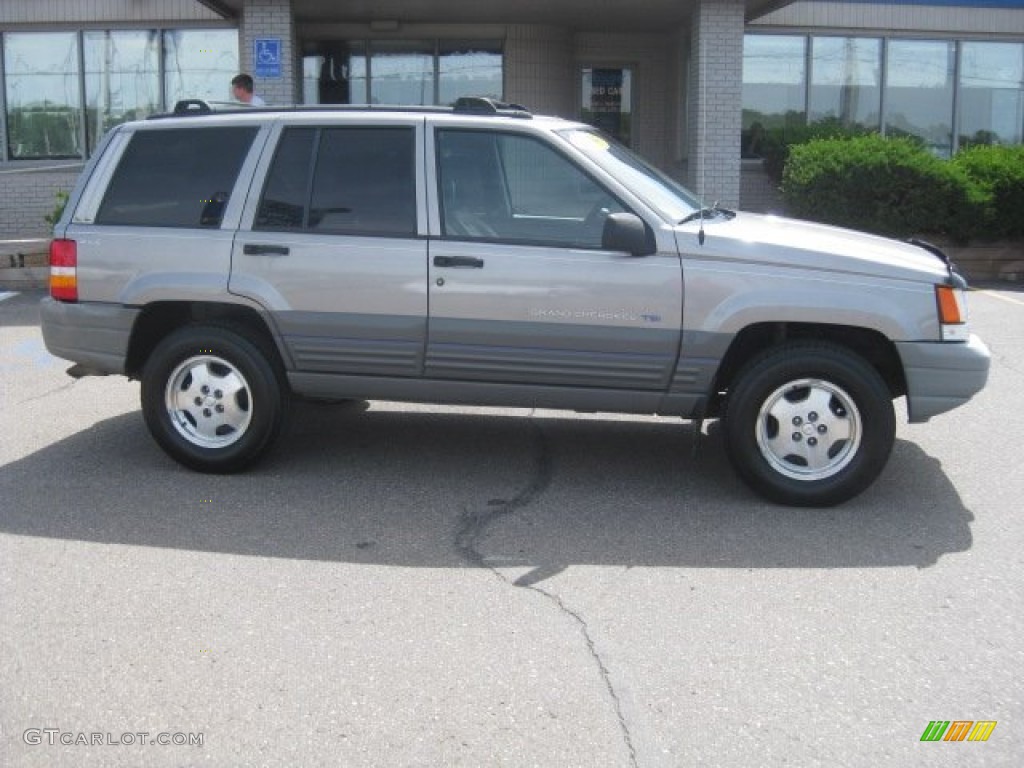 1998 Grand Cherokee TSi 4x4 - Bright Platinum / Black photo #6