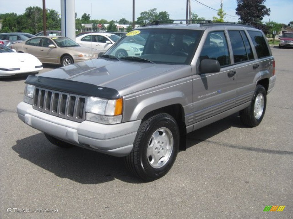 1998 Grand Cherokee TSi 4x4 - Bright Platinum / Black photo #10