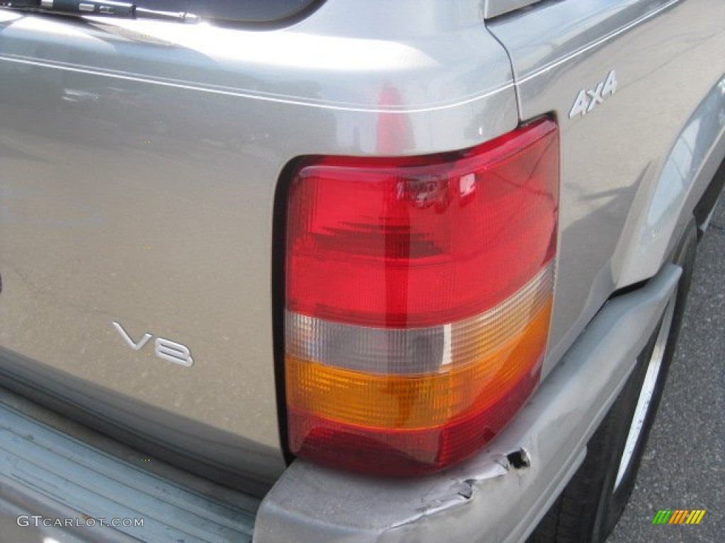 1998 Grand Cherokee TSi 4x4 - Bright Platinum / Black photo #18