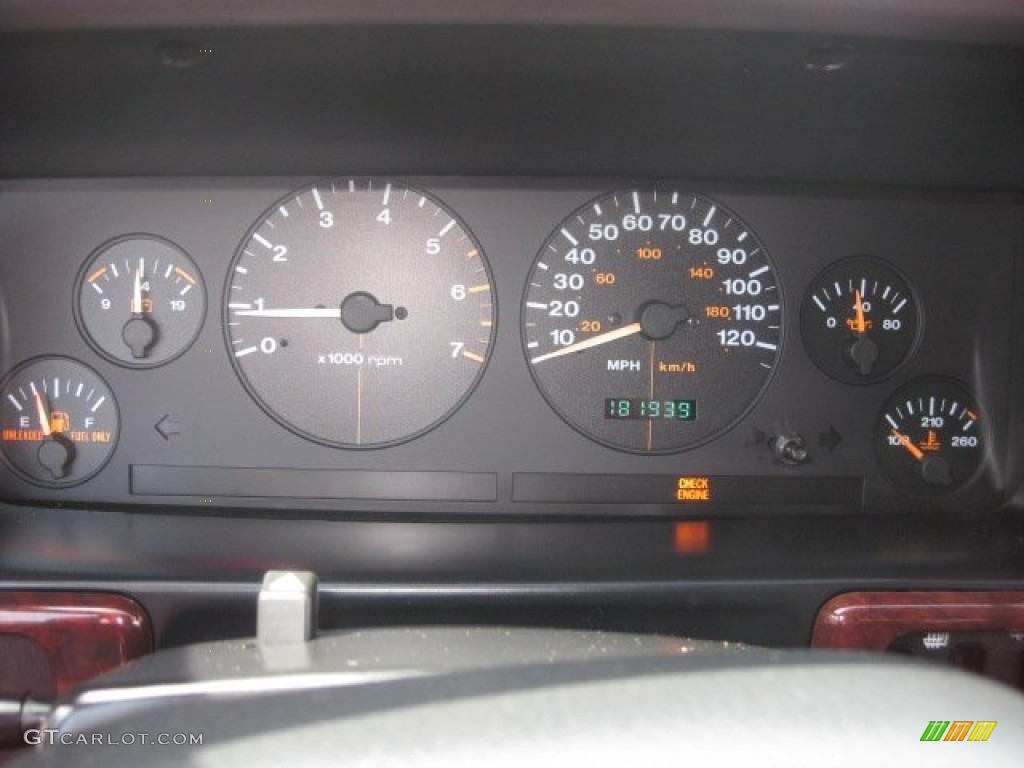 1998 Jeep Grand Cherokee TSi 4x4 Gauges Photo #51736339