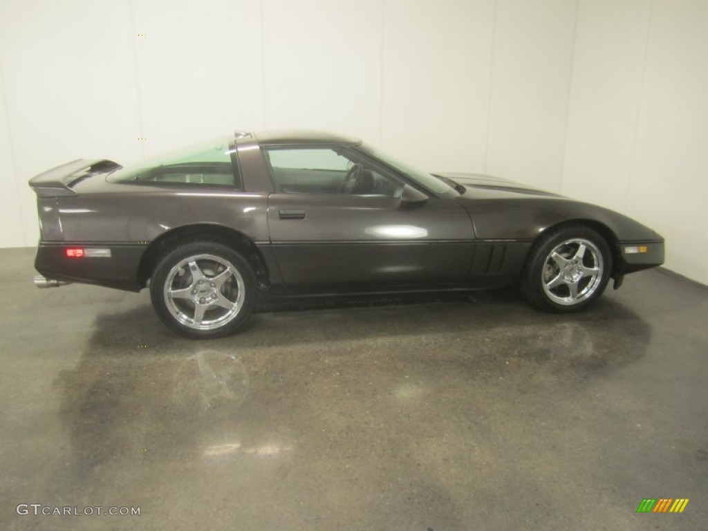 1990 Corvette Coupe - Charcoal Metallic / Gray photo #9
