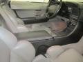 Gray 1990 Chevrolet Corvette Coupe Interior Color