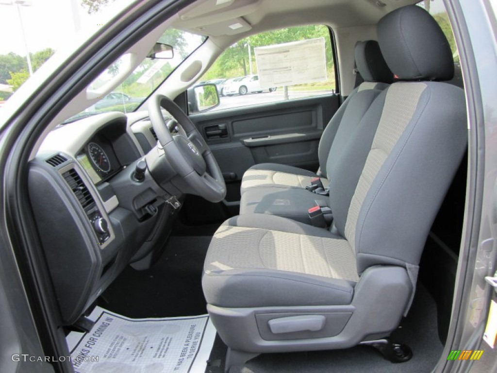 2011 Ram 1500 ST Regular Cab - Mineral Gray Metallic / Dark Slate Gray/Medium Graystone photo #7