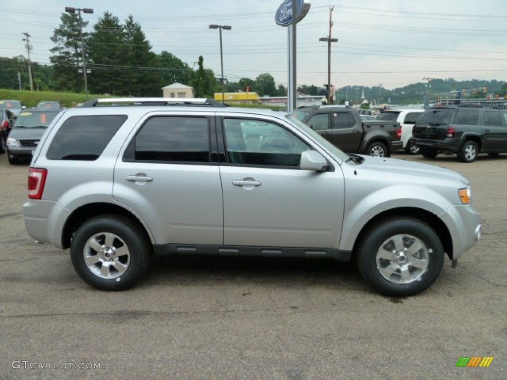 2012 Escape Limited V6 4WD - Ingot Silver Metallic / Charcoal Black photo #5