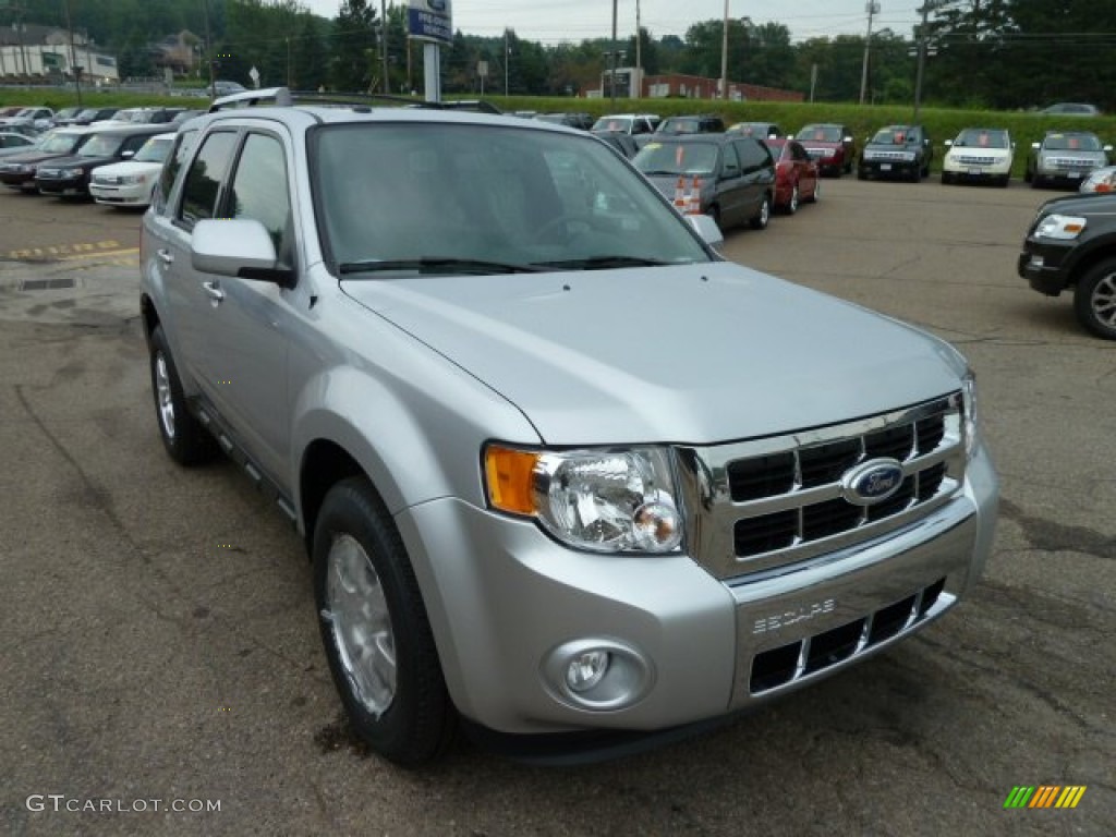 2012 Escape Limited V6 4WD - Ingot Silver Metallic / Charcoal Black photo #6