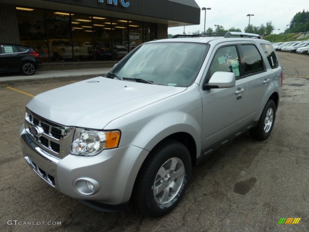 2012 Escape Limited V6 4WD - Ingot Silver Metallic / Charcoal Black photo #8