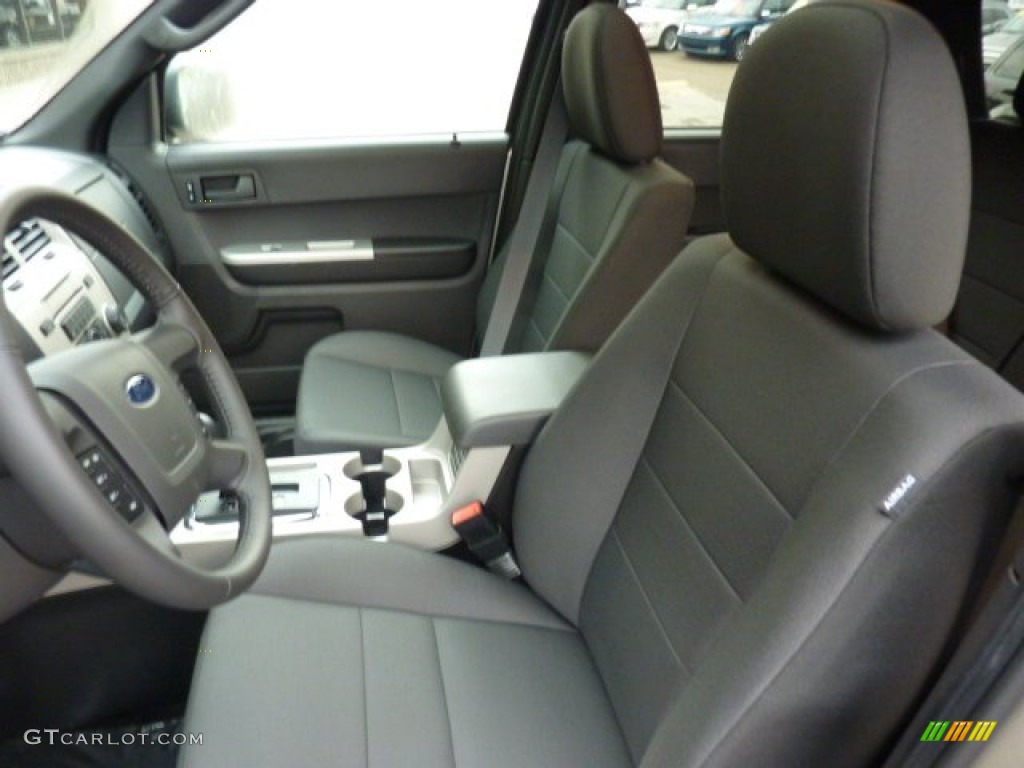Charcoal Black Interior 2012 Ford Escape XLT V6 4WD Photo #51738283