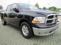 2009 Brilliant Black Crystal Pearl Dodge Ram 1500 SLT Crew Cab  photo #7