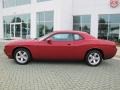 2009 Inferno Red Crystal Pearl Coat Dodge Challenger SE  photo #2