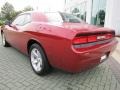 2009 Inferno Red Crystal Pearl Coat Dodge Challenger SE  photo #3