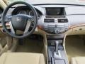 Ivory 2011 Honda Accord EX-L V6 Sedan Dashboard