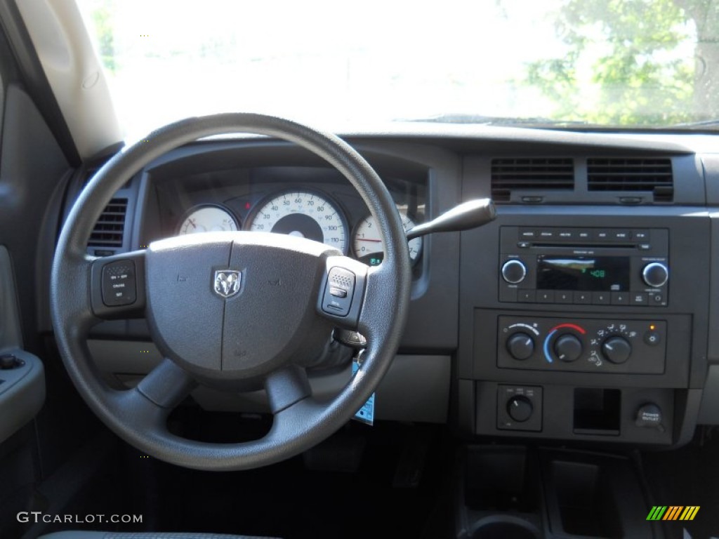 2011 Dodge Dakota Big Horn Crew Cab 4x4 Dark Slate Gray/Medium Slate Gray Dashboard Photo #51739604