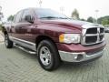 2003 Dark Garnet Red Pearl Dodge Ram 1500 SLT Quad Cab  photo #7