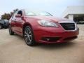 2011 Deep Cherry Red Crystal Pearl Chrysler 200 S  photo #1