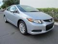 Alabaster Silver Metallic - Civic EX Coupe Photo No. 1