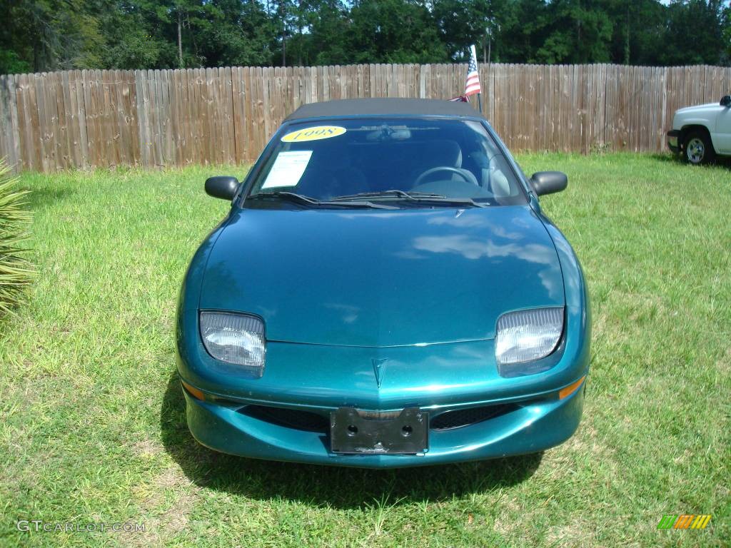 1998 Medium Sea Green Metallic Pontiac Sunfire SE Convertible 443276