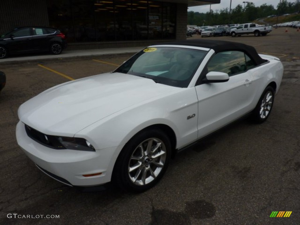 Performance White 2011 Ford Mustang GT Premium Convertible Exterior Photo #51740974