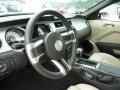 Stone 2011 Ford Mustang GT Premium Convertible Steering Wheel