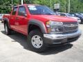 2006 Victory Red Chevrolet Colorado LT Crew Cab 4x4  photo #1