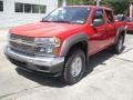 2006 Victory Red Chevrolet Colorado LT Crew Cab 4x4  photo #2