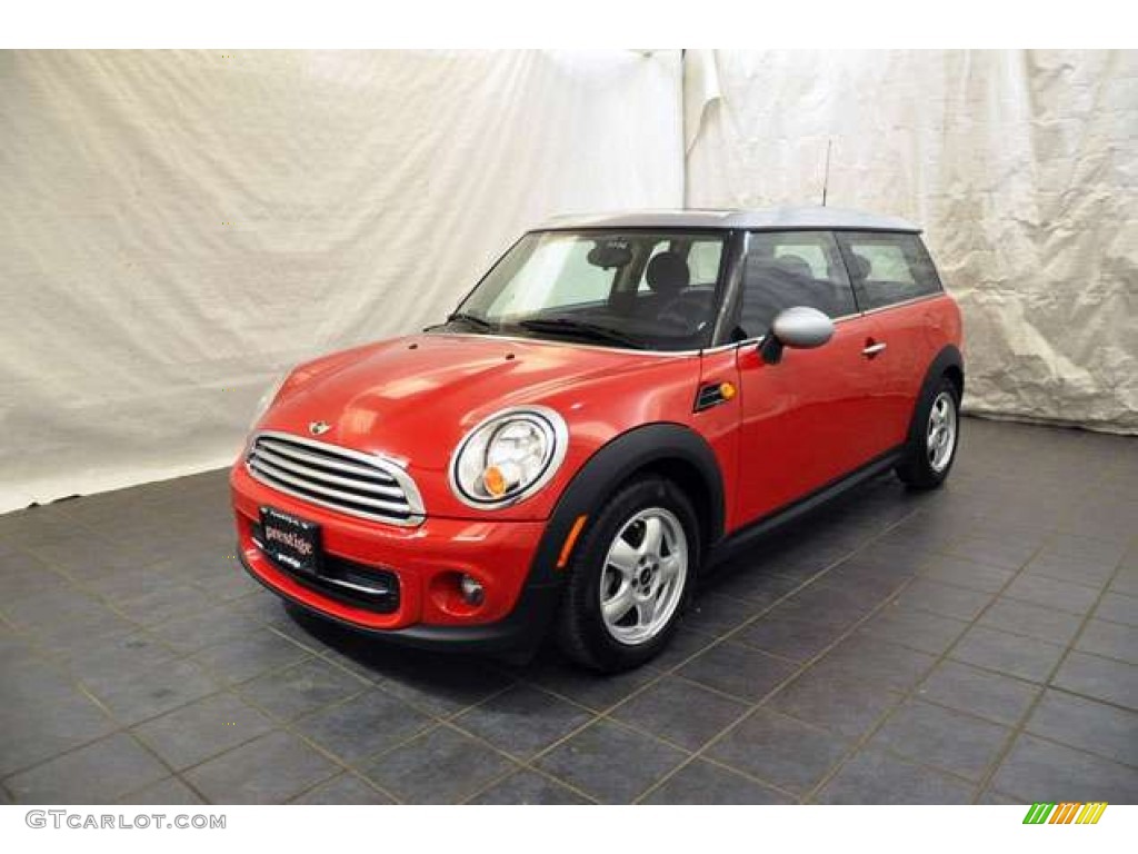 2011 Cooper Clubman - Chili Red / Carbon Black photo #1