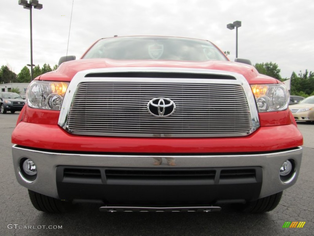 2011 Tundra X-SP Double Cab - Radiant Red / Graphite Gray photo #2