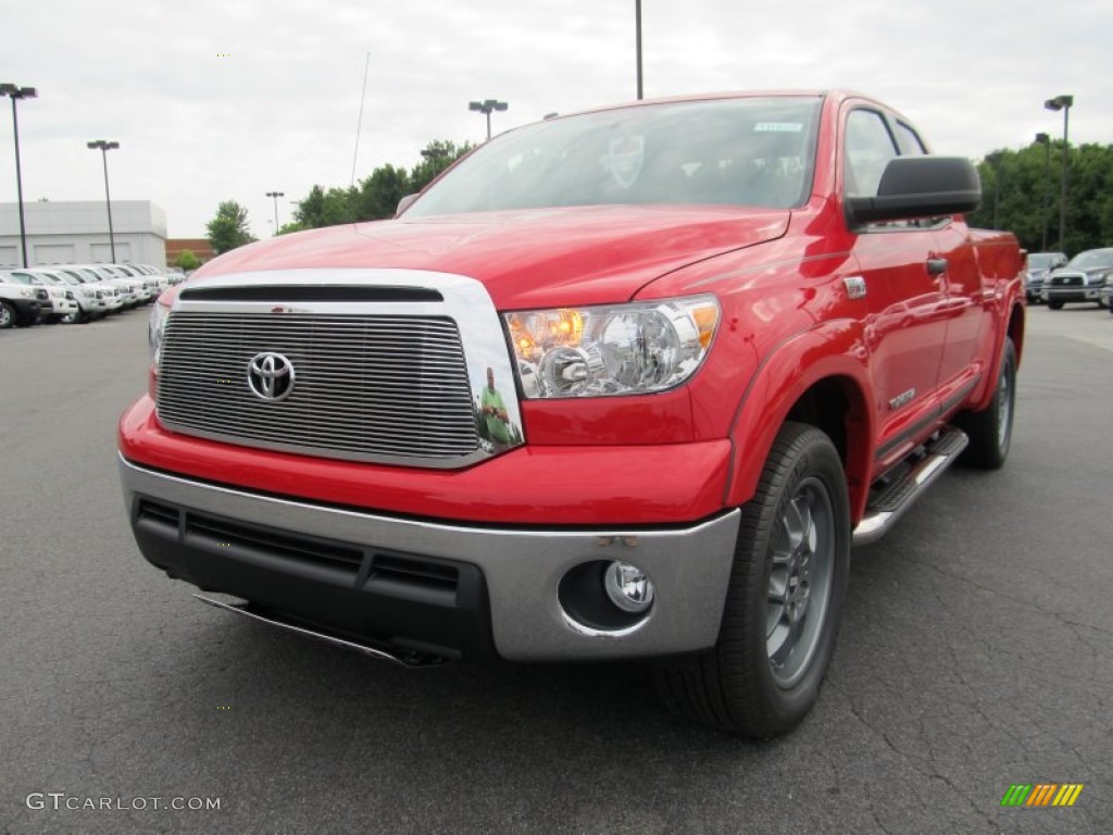Radiant Red 2011 Toyota Tundra X-SP Double Cab Exterior Photo #51742909