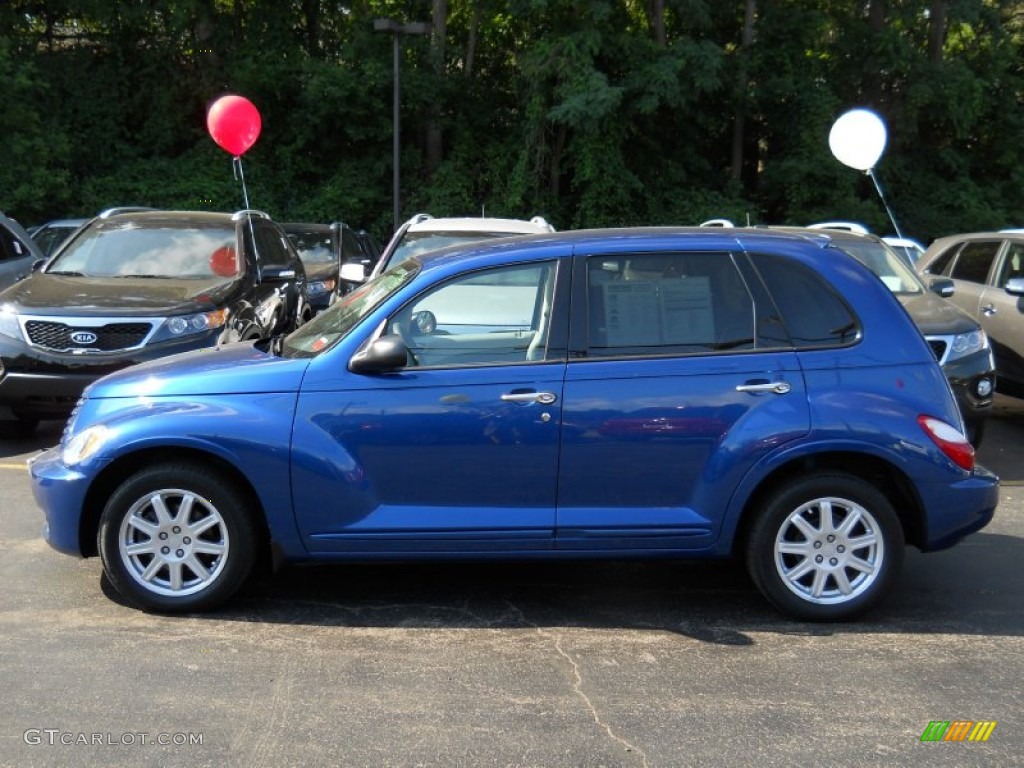 2009 PT Cruiser Touring - Deep Water Blue Pearl / Pastel Slate Gray photo #13
