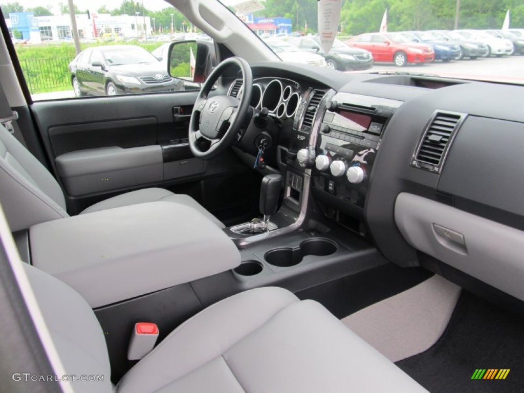 Graphite Gray Interior 2011 Toyota Tundra X-SP Double Cab Photo #51743248