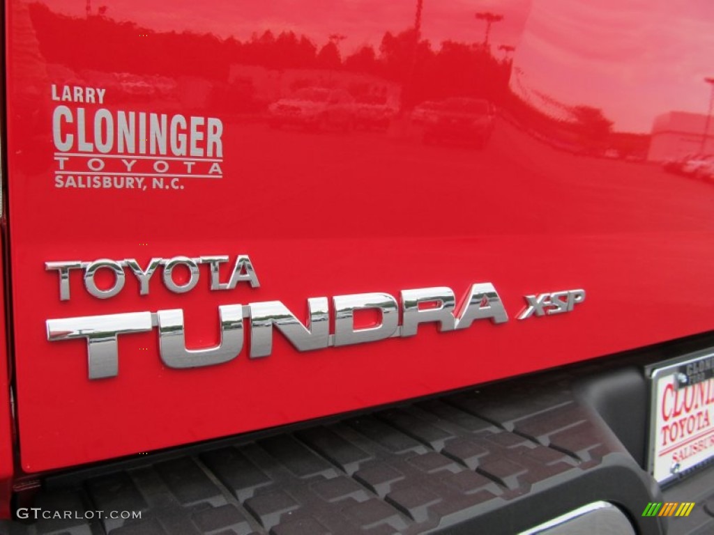 2011 Tundra X-SP Double Cab - Radiant Red / Graphite Gray photo #25