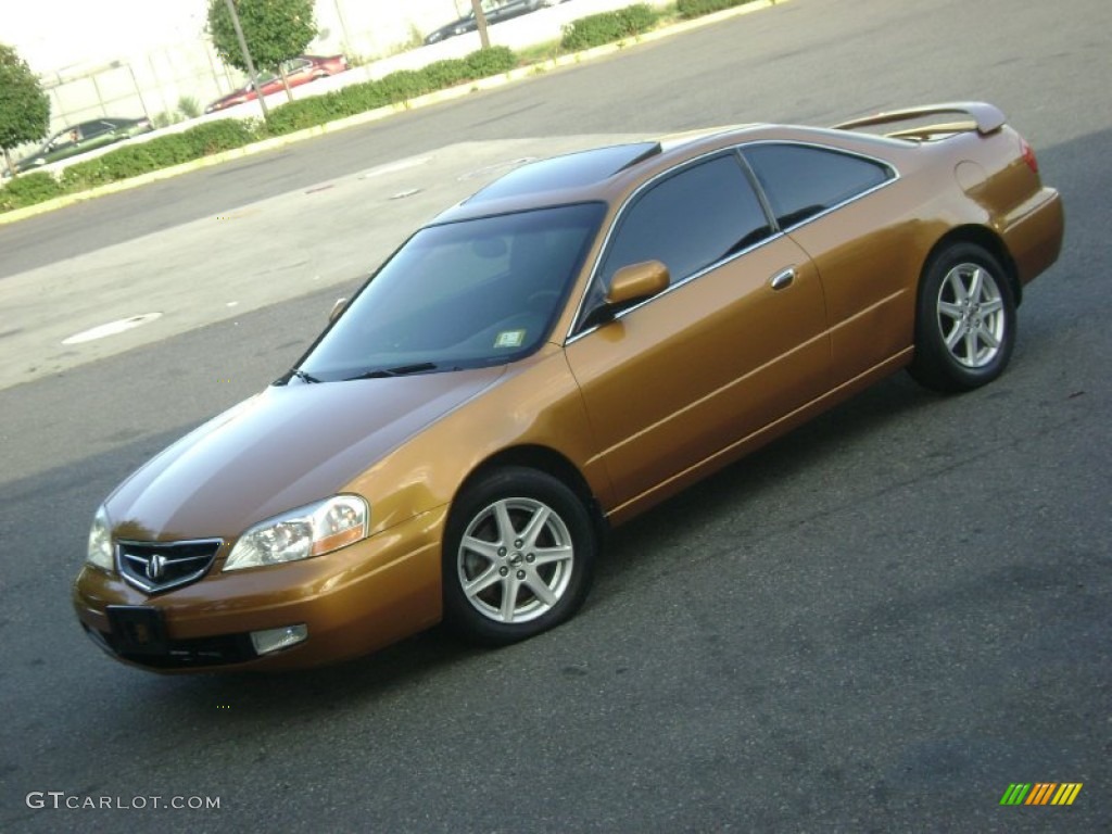Sundance Gold Metallic 2001 Acura CL 3.2 Type S Exterior Photo #51743815