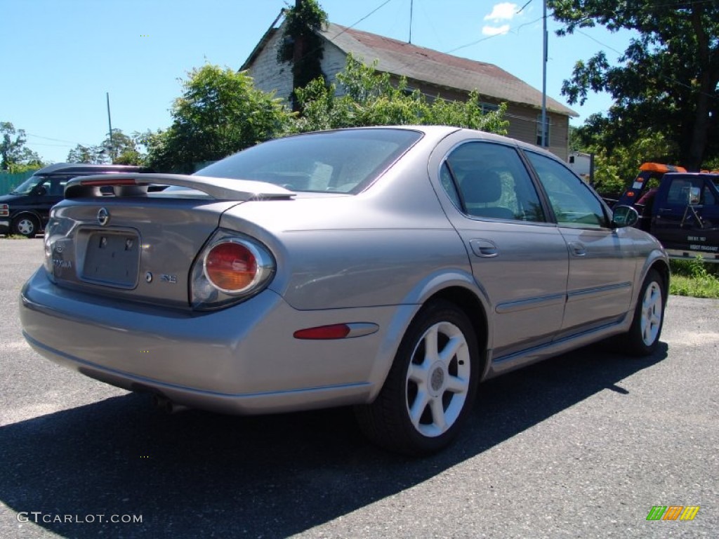 2002 Maxima GXE - Sterling Mist Metallic / Frost photo #5