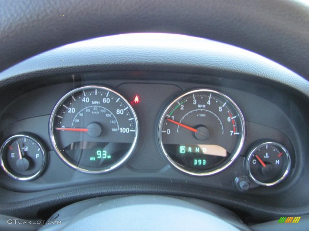2011 Wrangler Sport 4x4 - Natural Green Pearl / Black photo #7