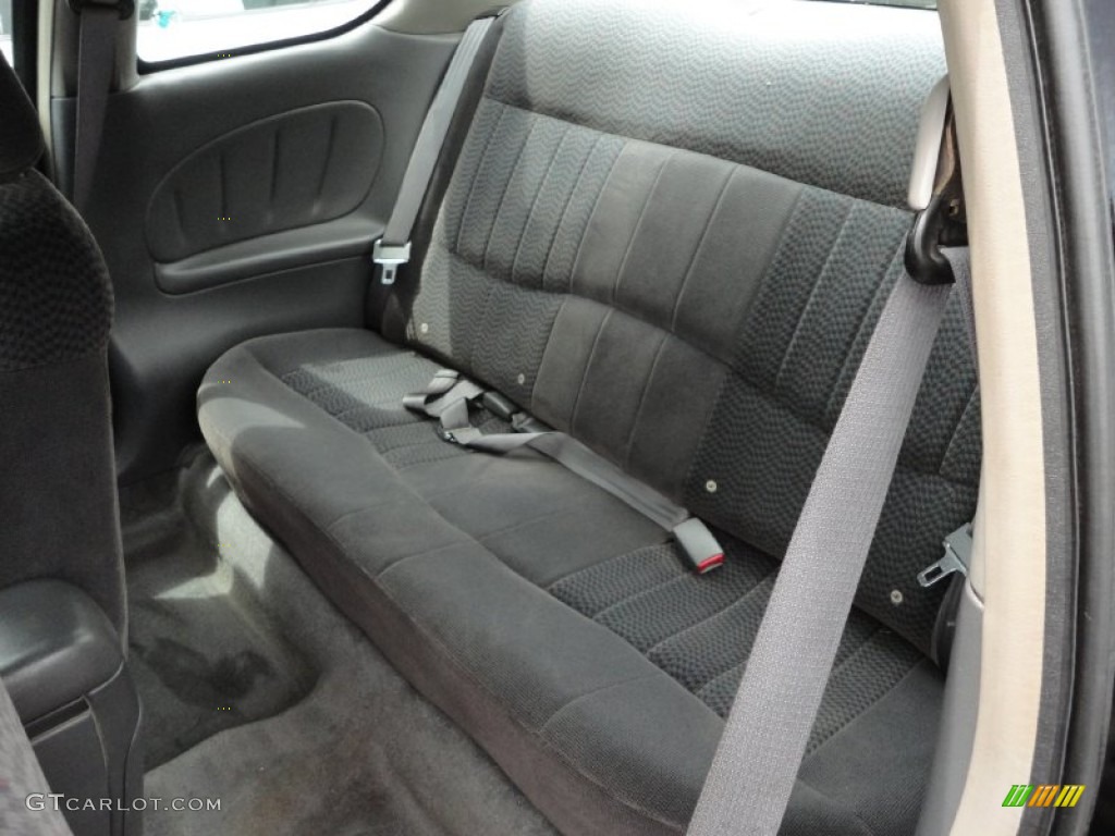 Dark Pewter Interior 2001 Pontiac Grand Am SE Coupe Photo #51746200