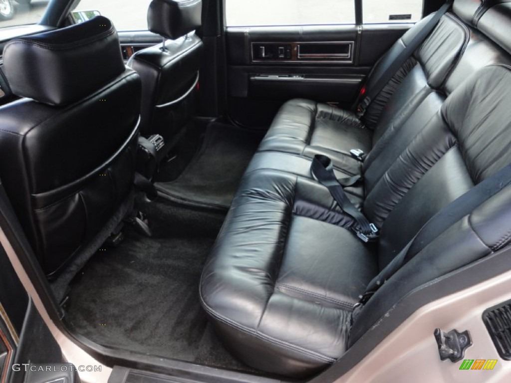 1993 DeVille Sedan - Light Driftwood Metallic / Black photo #12