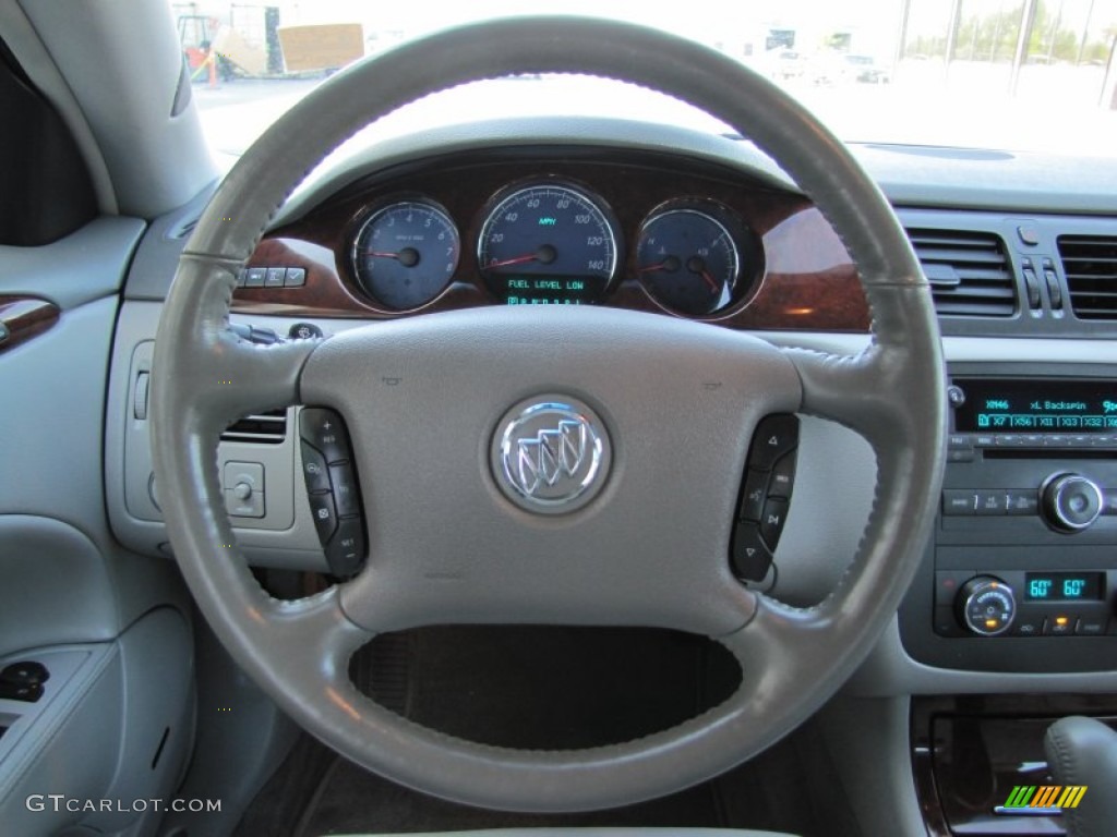 2008 Buick Lucerne CXS Titanium Steering Wheel Photo #51747235