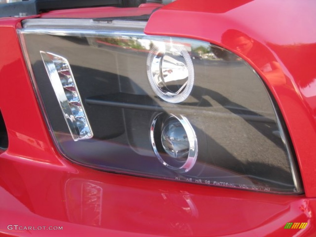 2007 Mustang GT Premium Coupe - Torch Red / Light Graphite photo #5