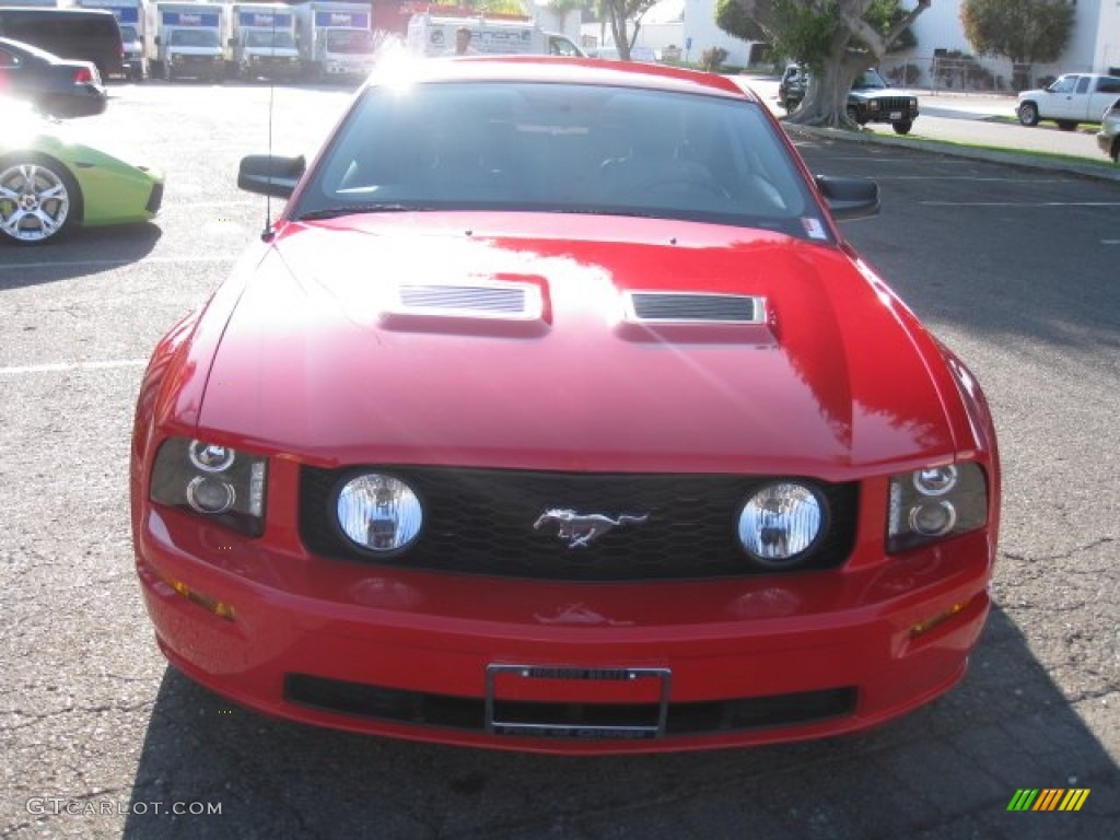2007 Mustang GT Premium Coupe - Torch Red / Light Graphite photo #6