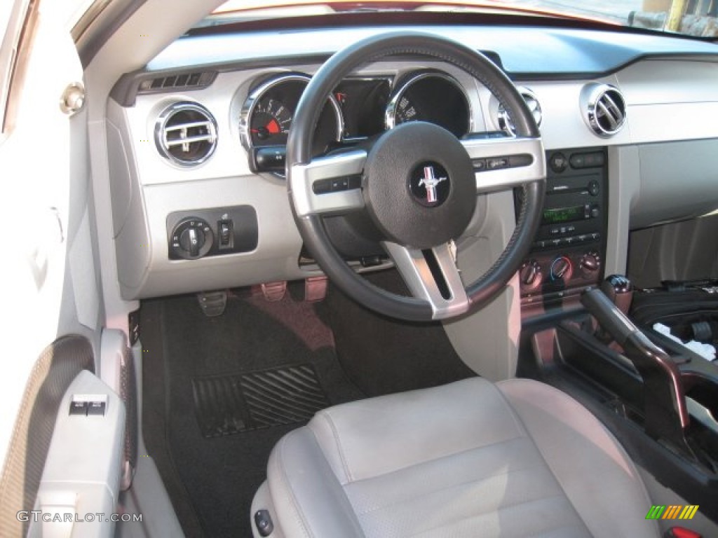 2007 Mustang GT Premium Coupe - Torch Red / Light Graphite photo #16