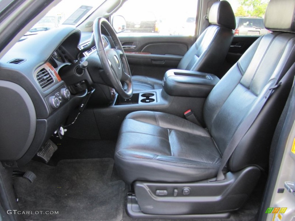 Ebony Interior 2007 Chevrolet Avalanche LTZ 4WD Photo #51747694