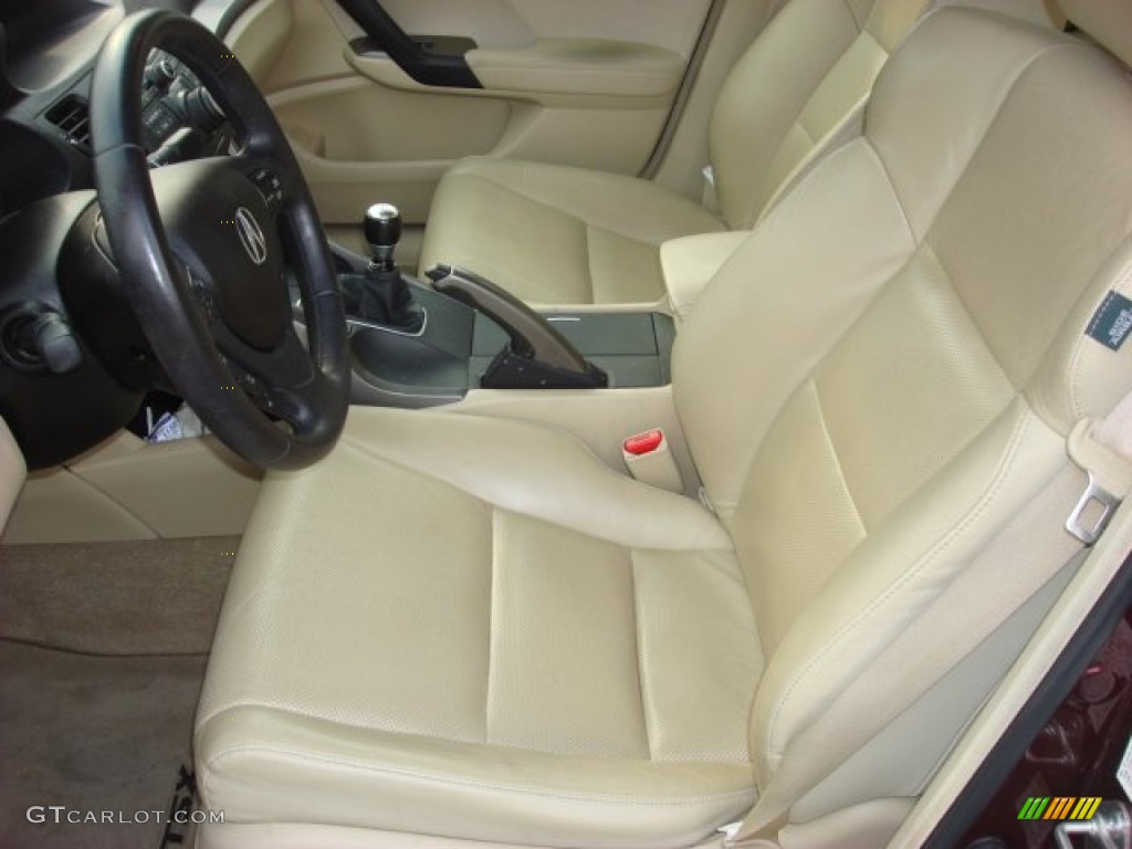 Parchment Interior 2009 Acura TSX Sedan Photo #51747772