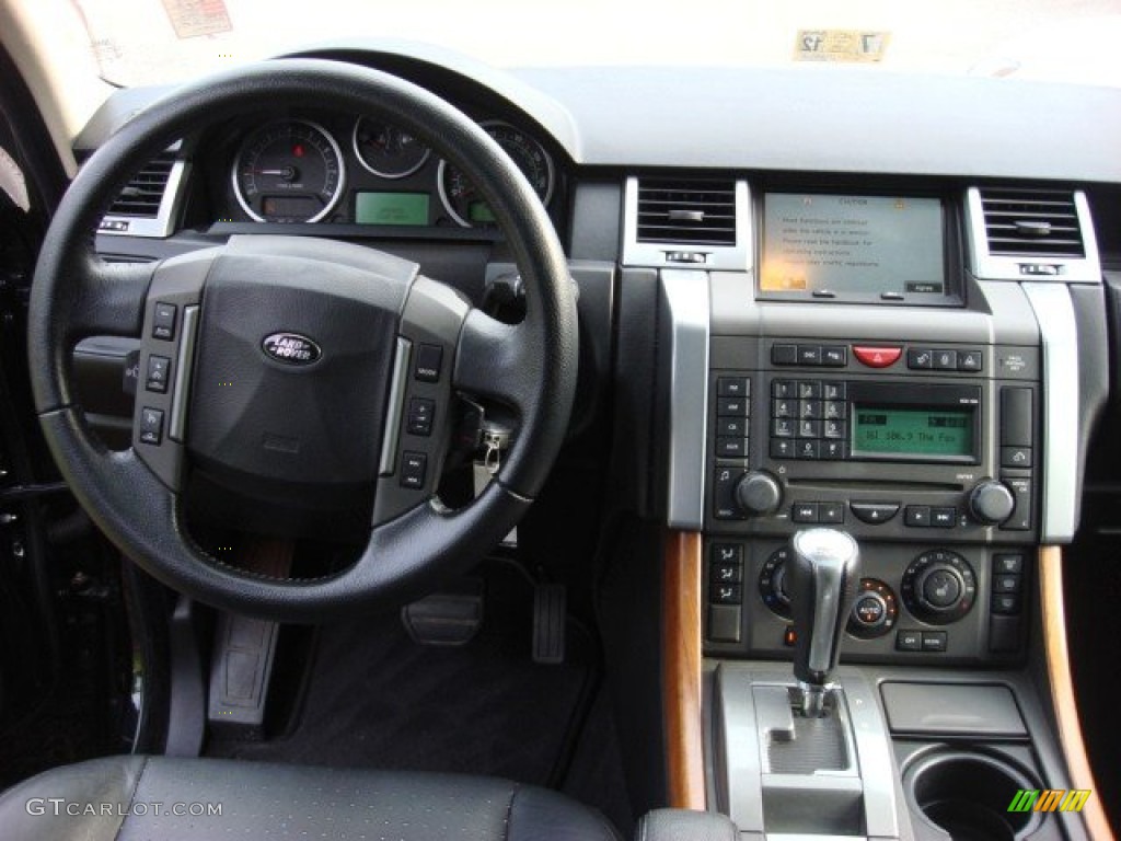 2006 Land Rover Range Rover Sport Supercharged Ebony Black Dashboard Photo #51748768