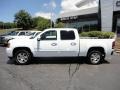 2008 Summit White GMC Sierra 1500 Denali Crew Cab AWD  photo #2