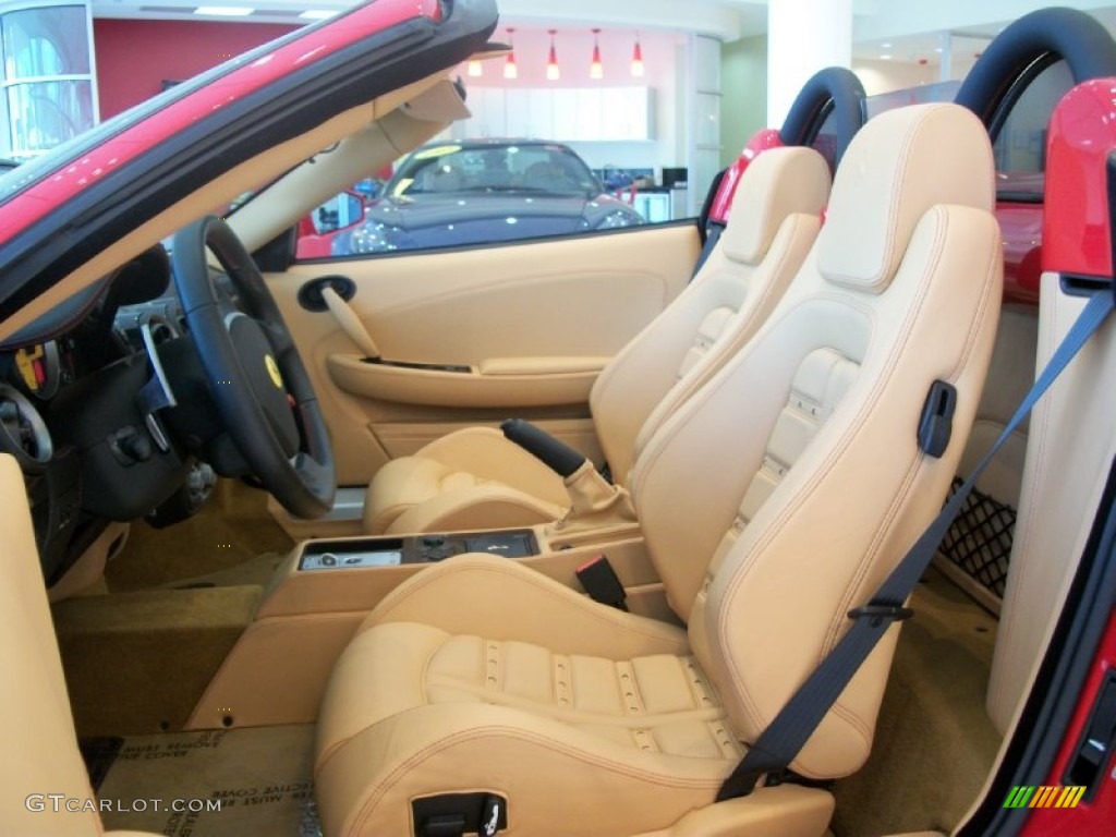 Beige Interior 2007 Ferrari F430 Spider F1 Photo #51751351