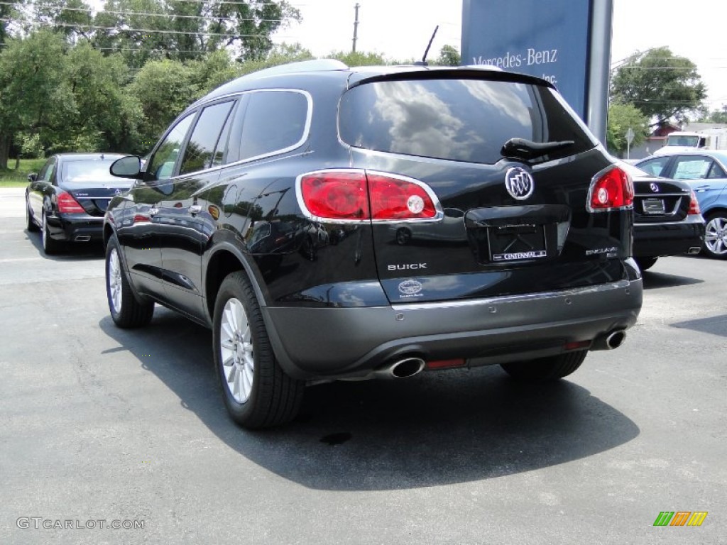 2010 Enclave CXL - Carbon Black Metallic / Titanium/Dark Titanium photo #8