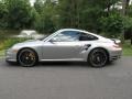 GT Silver Metallic 2011 Porsche 911 Turbo S Coupe Exterior