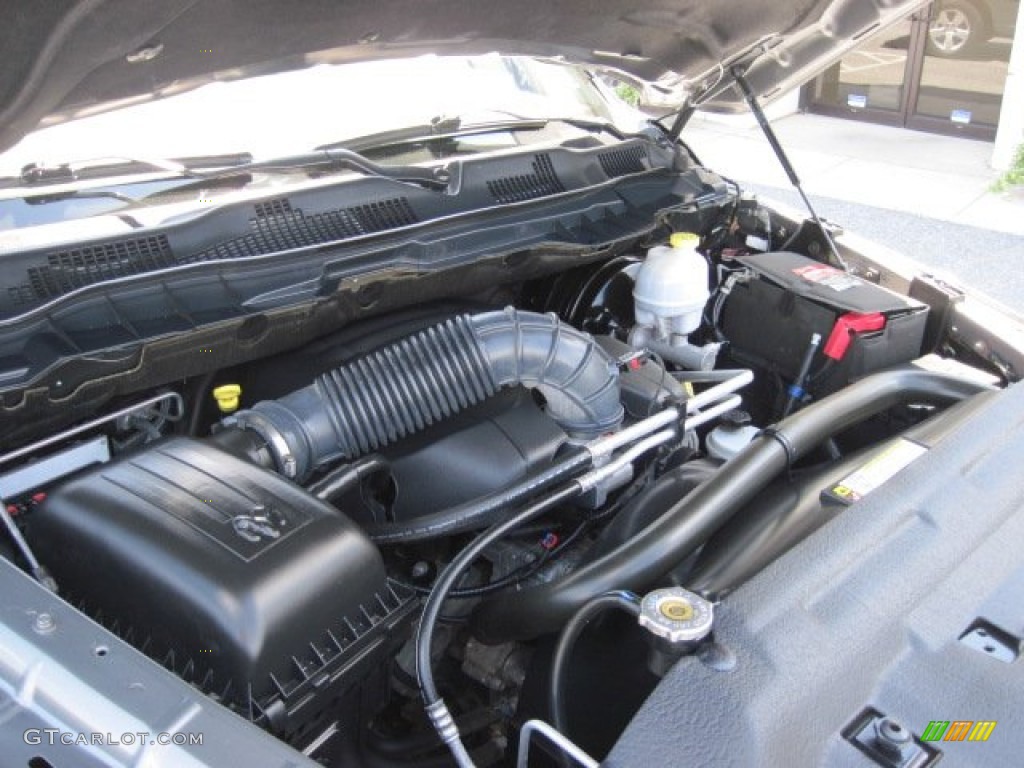 2009 Ram 1500 Laramie Quad Cab 4x4 - Mineral Gray Metallic / Dark Slate/Medium Graystone photo #10